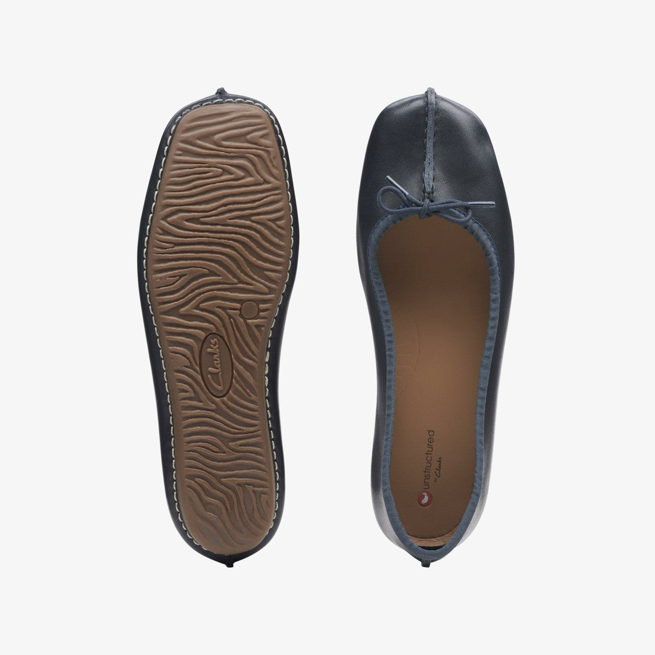 Freckle Ice Navy Leather | Clarks online - Women