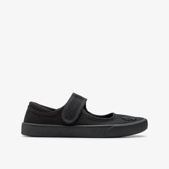 Hopper Go Black Fabric | Clarks discount - Kids