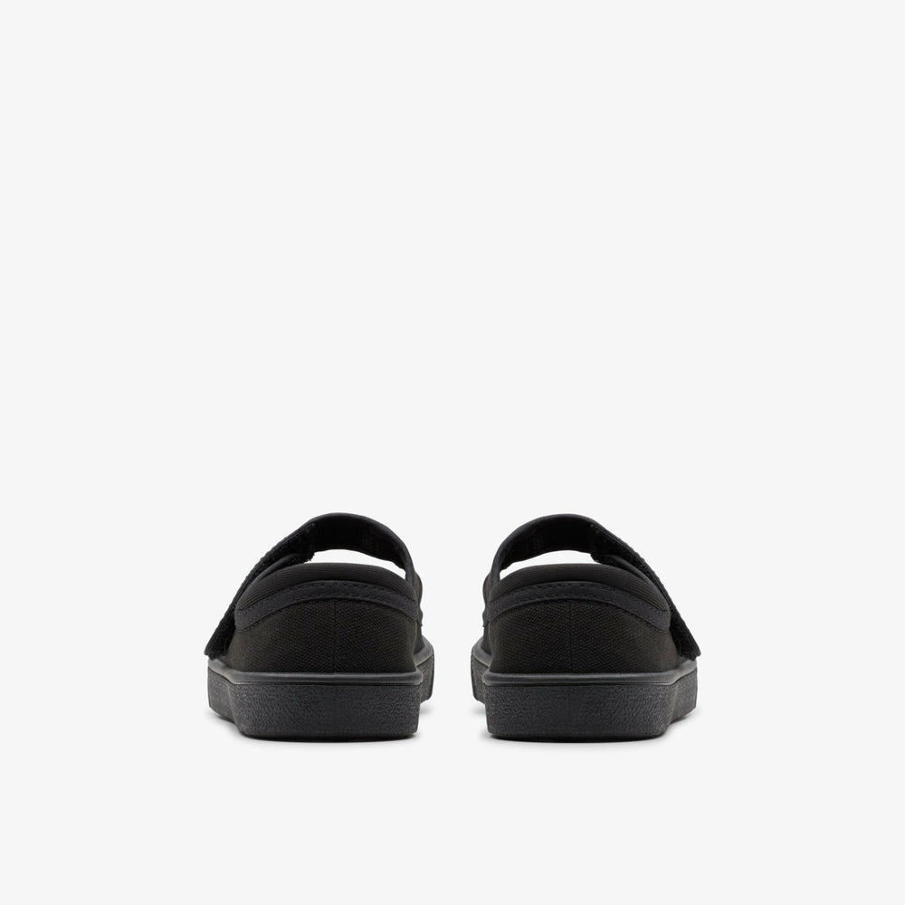 Hopper Go Black Fabric | Clarks discount - Kids
