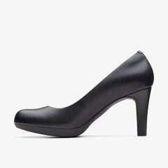 Adriel Viola Black Leather | Clarks discount - Women