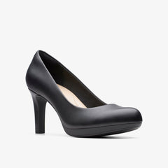 Adriel Viola Black Leather | Clarks discount - Women