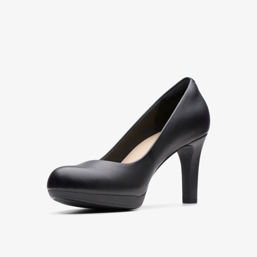 Adriel Viola Black Leather | Clarks discount - Women