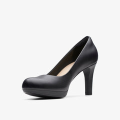 Adriel Viola Black Leather | Clarks discount - Women