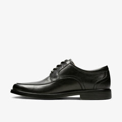 Un Aldric Park Black Leather | Clarks on Sale - Men