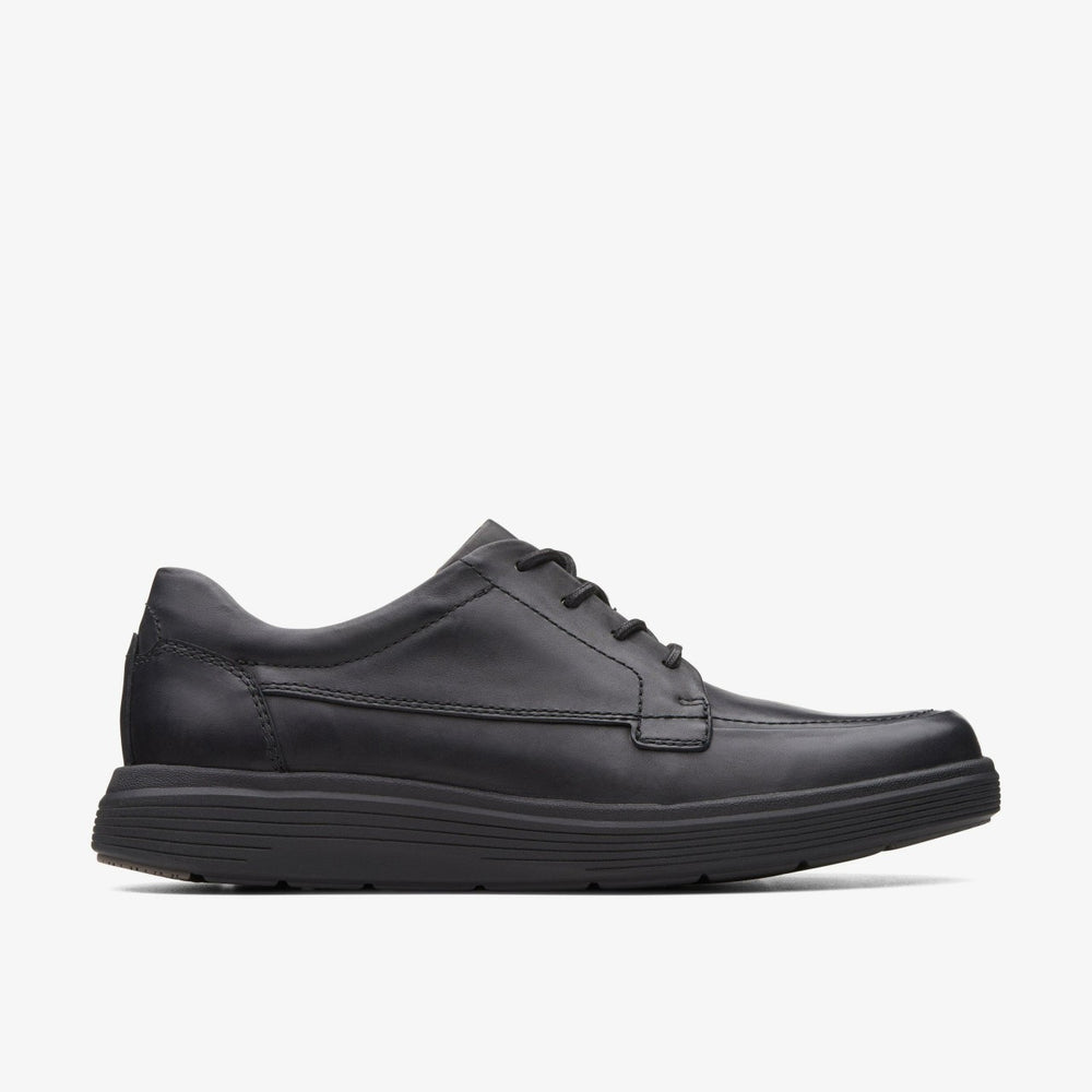 Un Abode Ease Black Leather | Clarks discount - Men