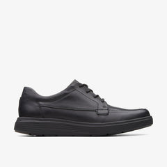 Un Abode Ease Black Leather | Clarks discount - Men