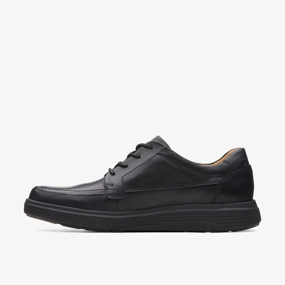 Un Abode Ease Black Leather | Clarks discount - Men