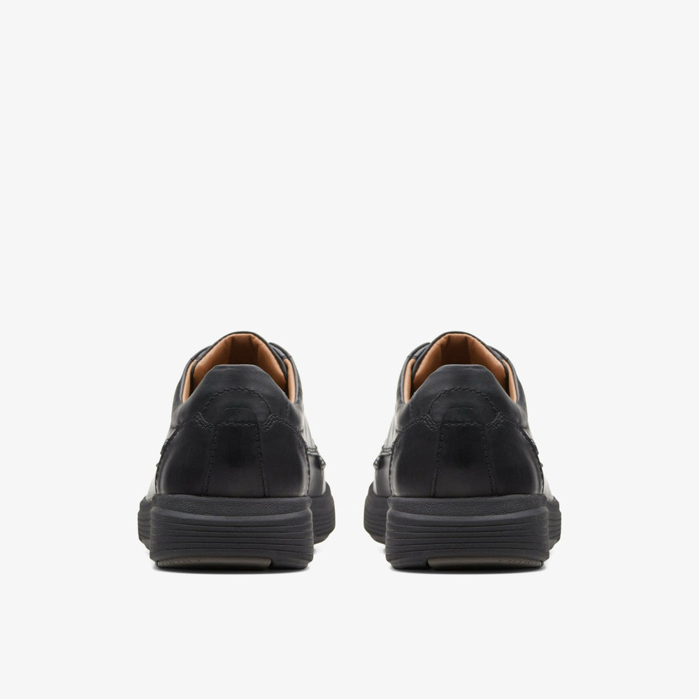 Un Abode Ease Black Leather | Clarks discount - Men