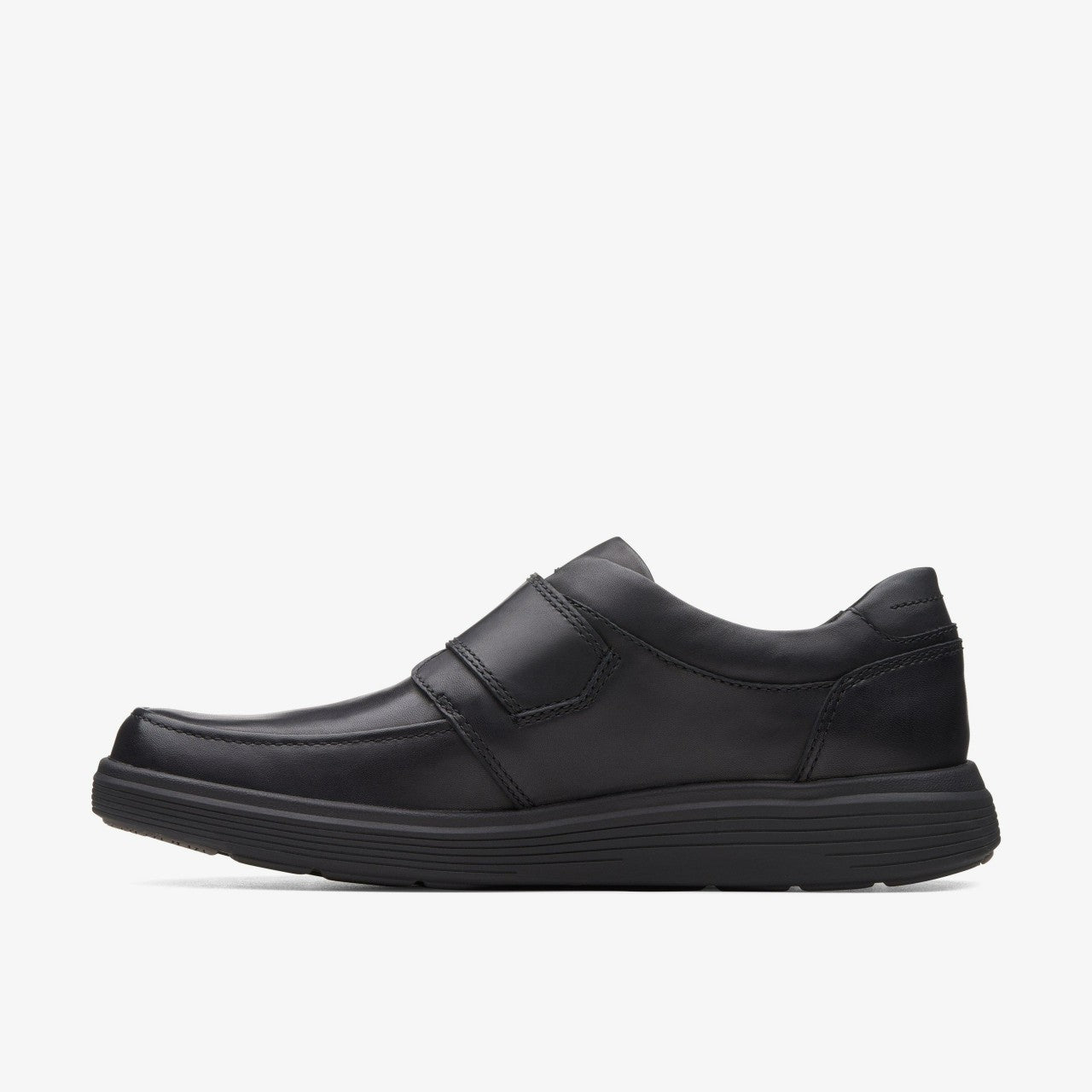 Un Abode Strap Loafer Black Leather | Clarks outlet - Men