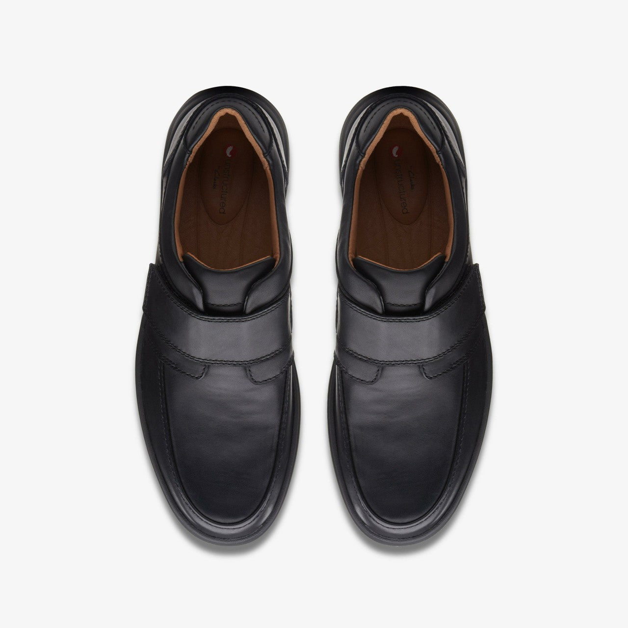 Un Abode Strap Loafer Black Leather | Clarks outlet - Men