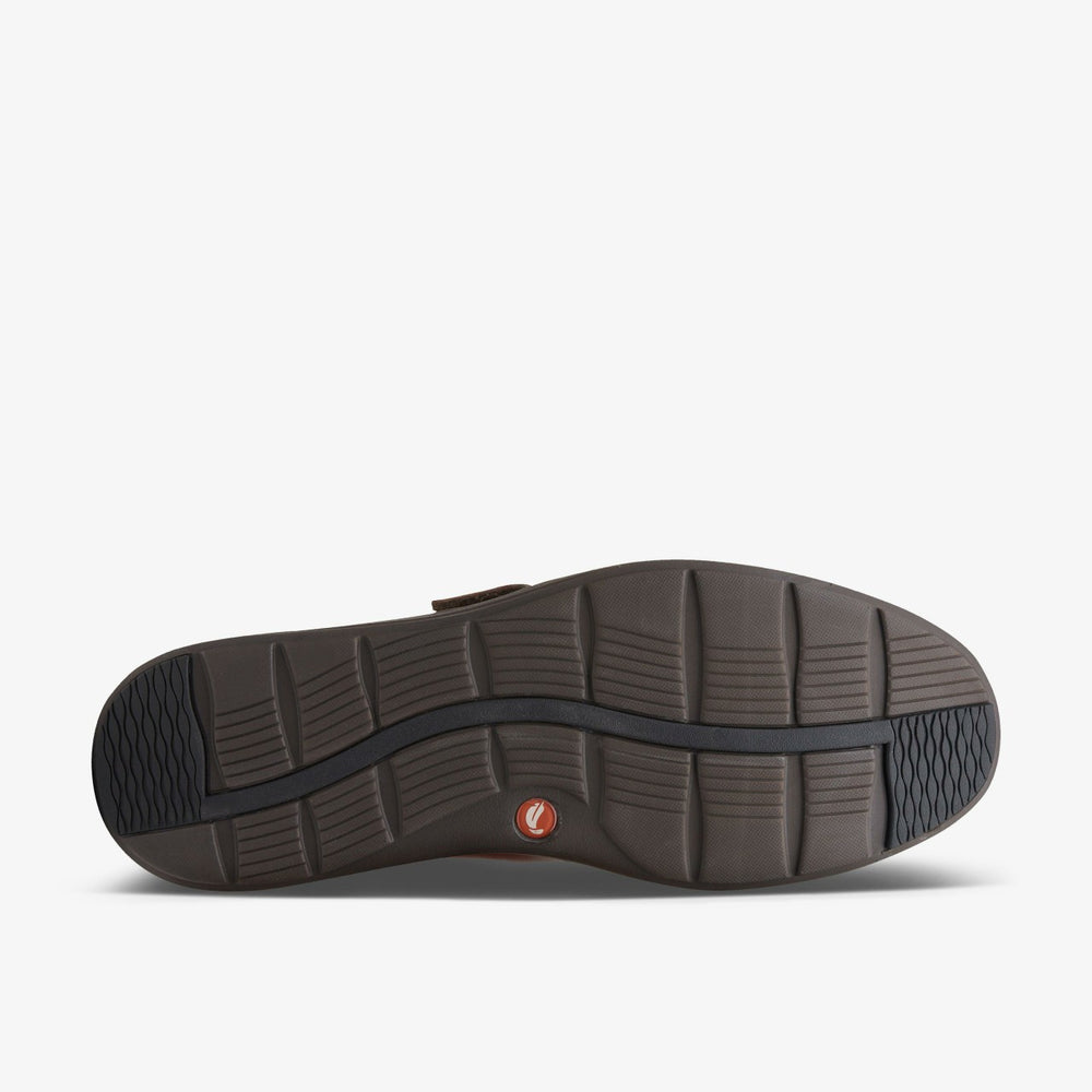 Un Abode Strap Loafer Dark Tan Leather | Clarks Sale - Men