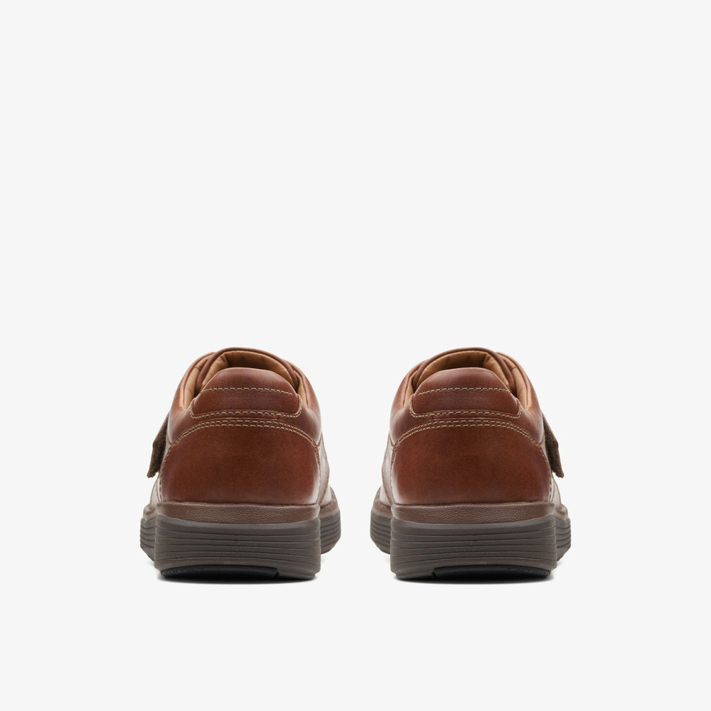 Un Abode Strap Loafer Dark Tan Leather | Clarks Sale - Men