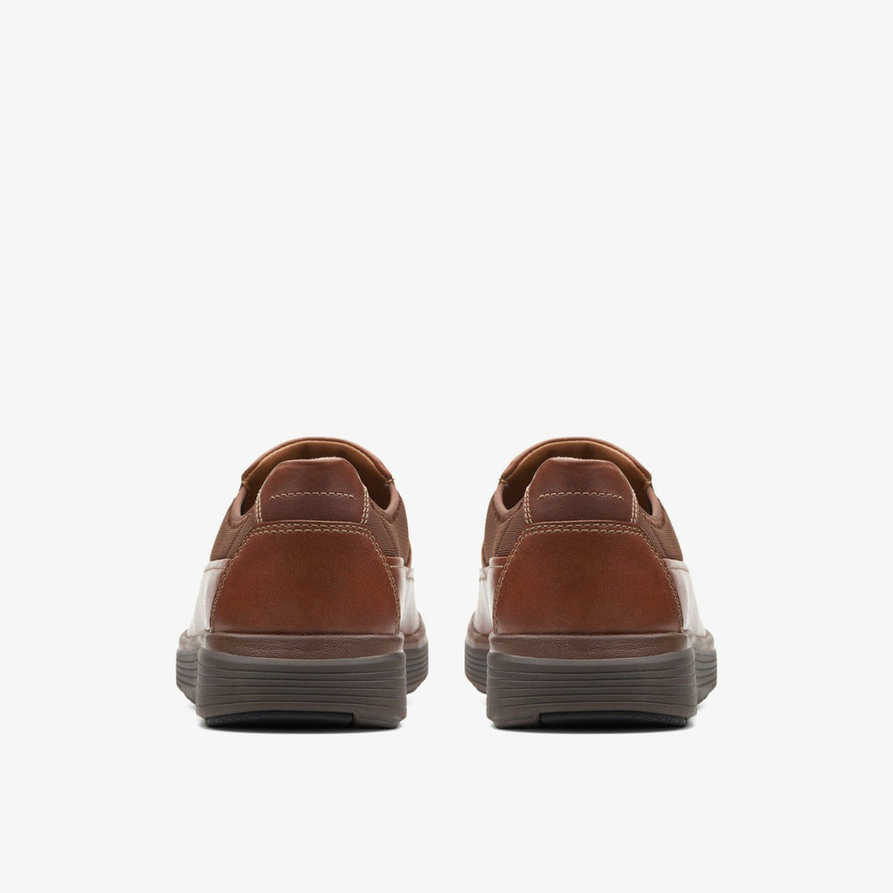 Un Abode Go Loafer Dark Tan Leather | Clarks discount - Men