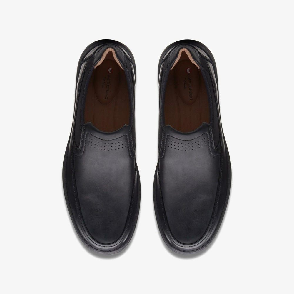 Un Abode Go Loafer Black Leather | Clarks online - Men