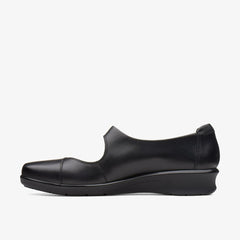 Hope Henley Black Leather | Clarks discount - Women