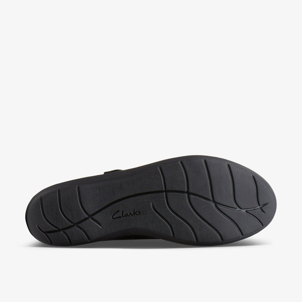 Hope Henley Black Leather | Clarks discount - Women
