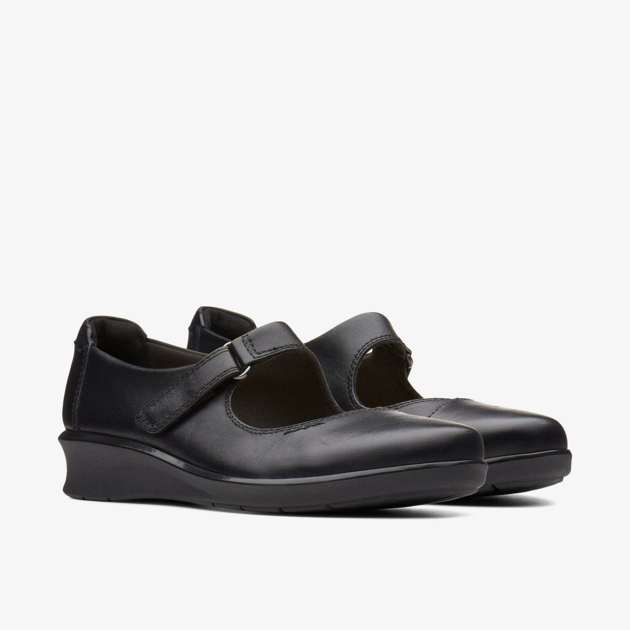 Hope Henley Black Leather | Clarks discount - Women