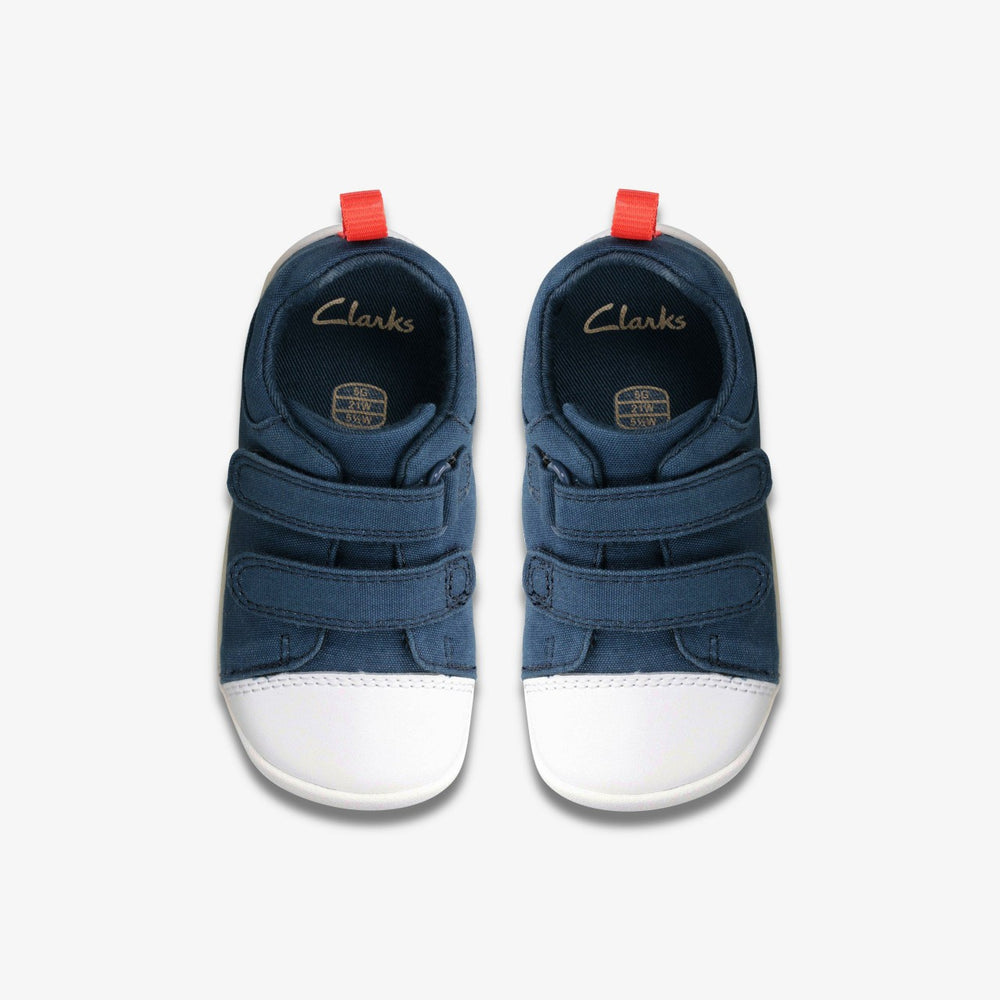 Roamer Craft Toddler Navy Canvas | Clarks online - Kids