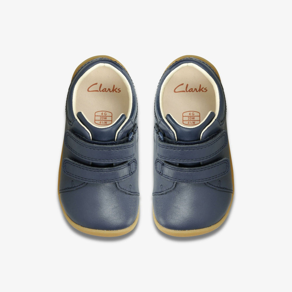 Roamer Craft Toddler Navy Leather | Clarks discount - Kids