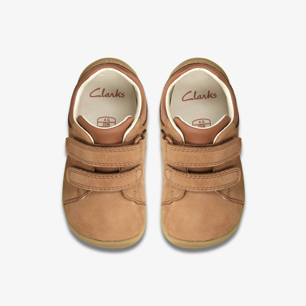Roamer Craft Toddler Tan Leather | Clarks on Sale - Kids