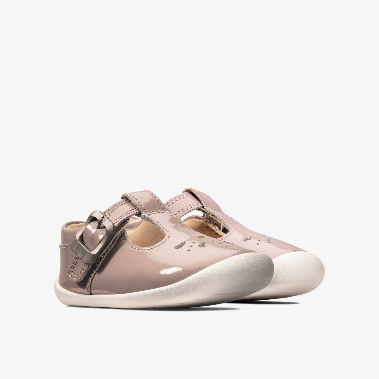 Roamer Star Toddler Pink Patent | Clarks Sale - Kids