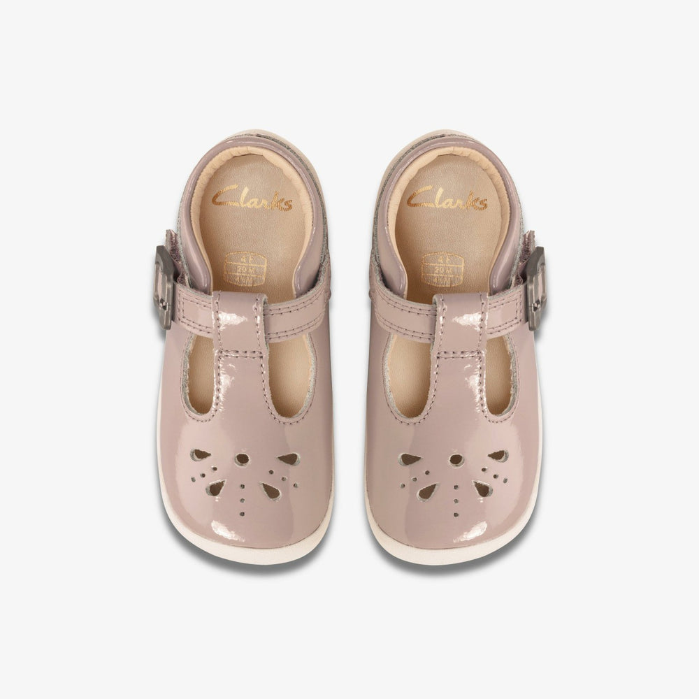 Roamer Star Toddler Pink Patent | Clarks Sale - Kids