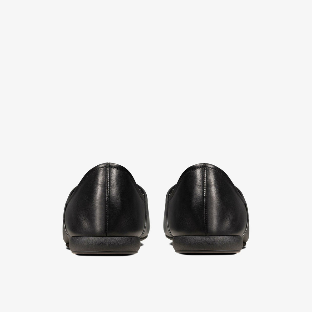 Harston Elite Slipper Black Leather | Clarks outlet - Men