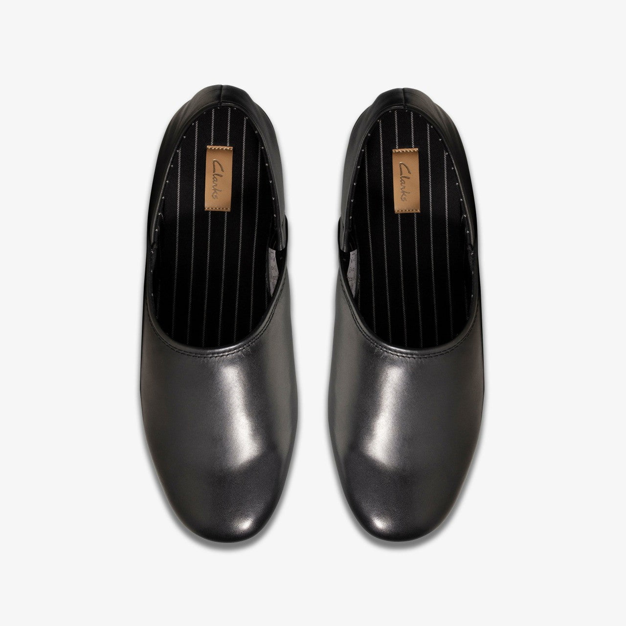 Harston Elite Slipper Black Leather | Clarks outlet - Men