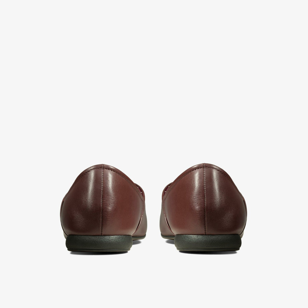 Harston Elite Slipper Burgundy Leather | Clarks discount - Men