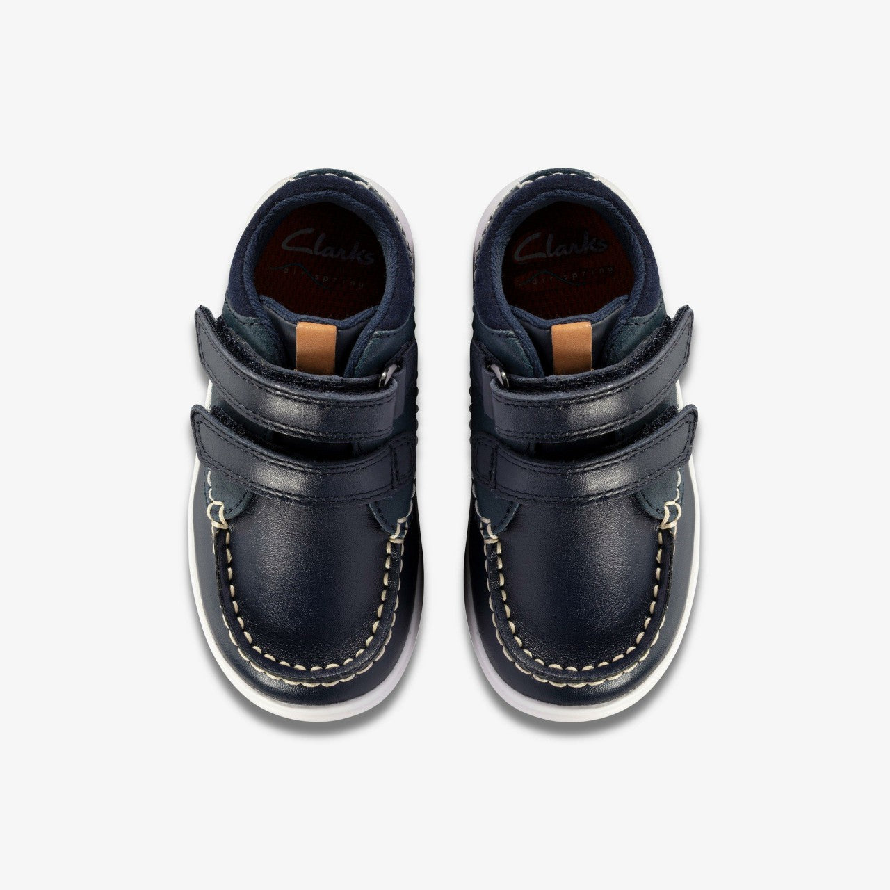 Crest Tuktu Toddler Navy Leather | Clarks on Sale - Kids