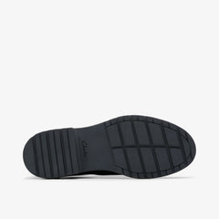 Loxham Brogue Youth Black Patent | Clarks online - Kids