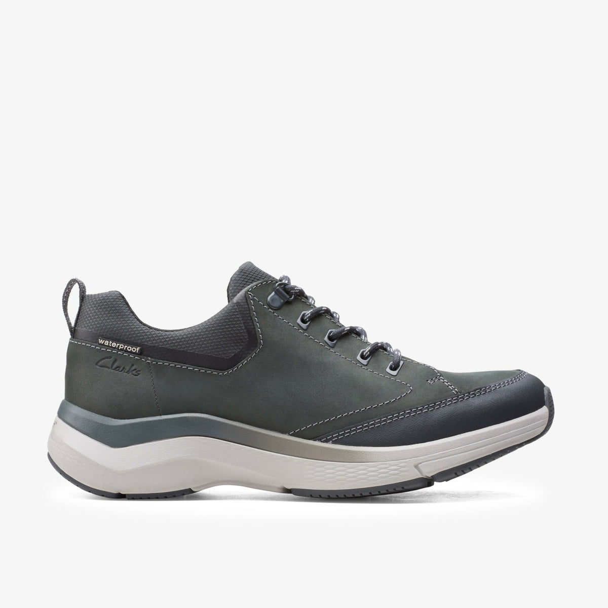 Wave 2.0 Vibe Dark Grey Nubuck | Clarks outlet - Men