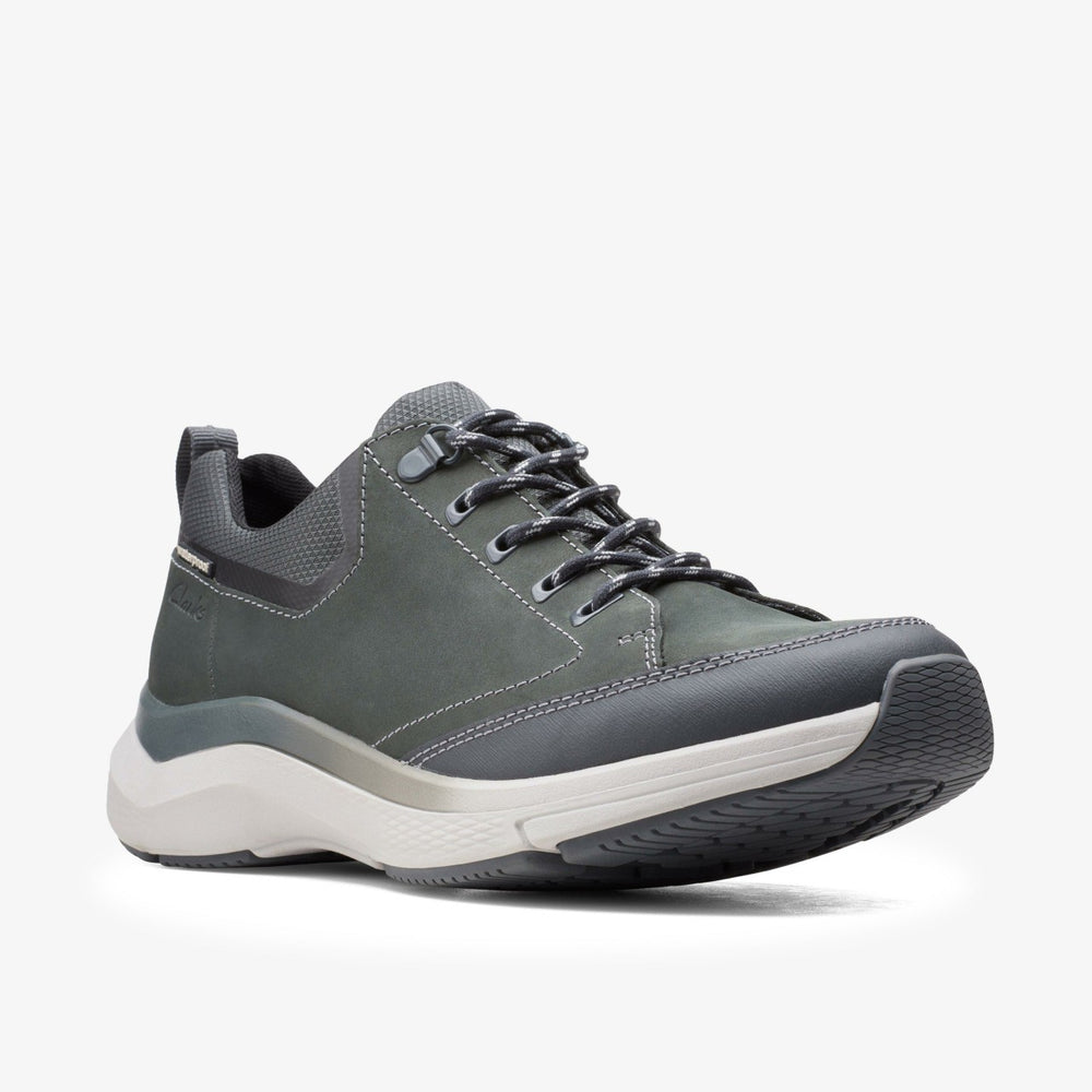 Wave 2.0 Vibe Dark Grey Nubuck | Clarks outlet - Men