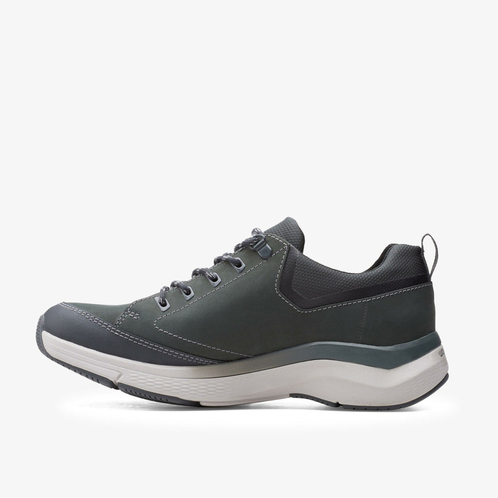 Wave 2.0 Vibe Dark Grey Nubuck | Clarks outlet - Men