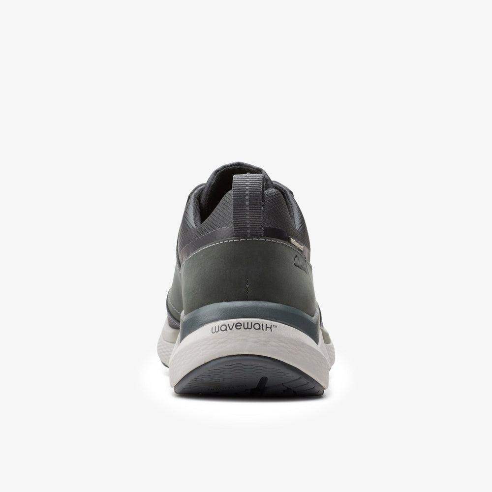 Wave 2.0 Vibe Dark Grey Nubuck | Clarks outlet - Men