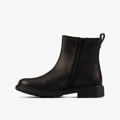 Astrol Orin Kid Black Leather | Clarks Sale - Kids