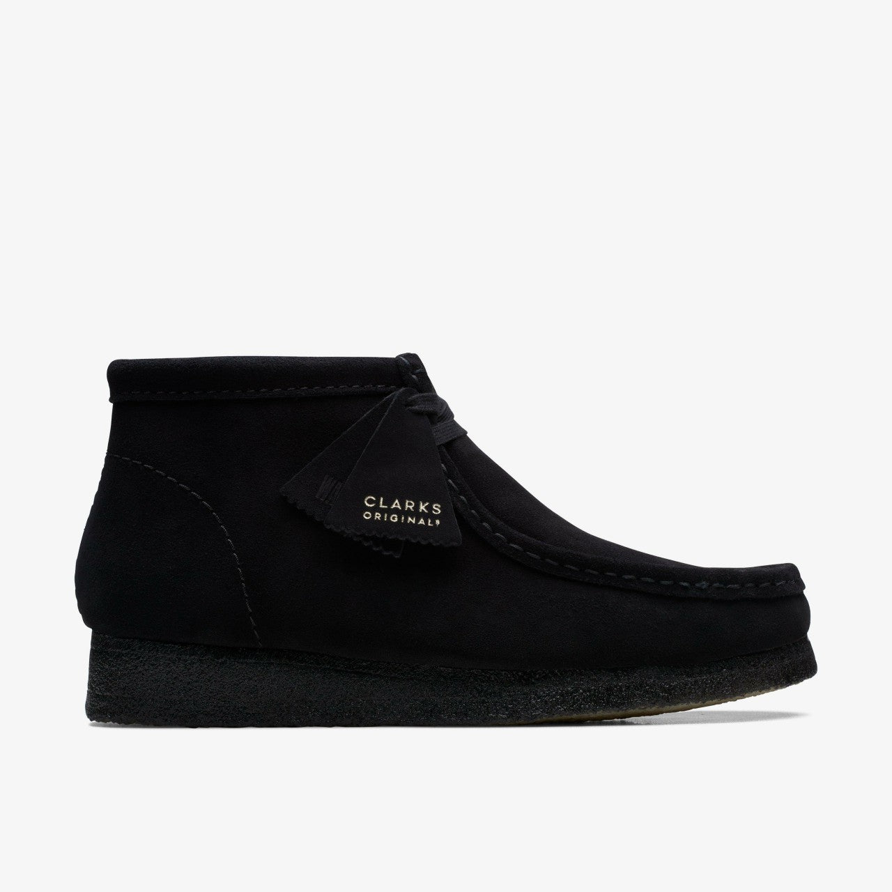 Wallabee Boot Black Suede | Clarks for sale - Men
