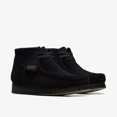 Wallabee Boot Black Suede | Clarks for sale - Men