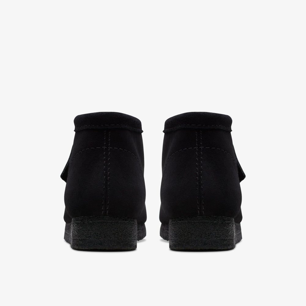 Wallabee Boot Black Suede | Clarks for sale - Men