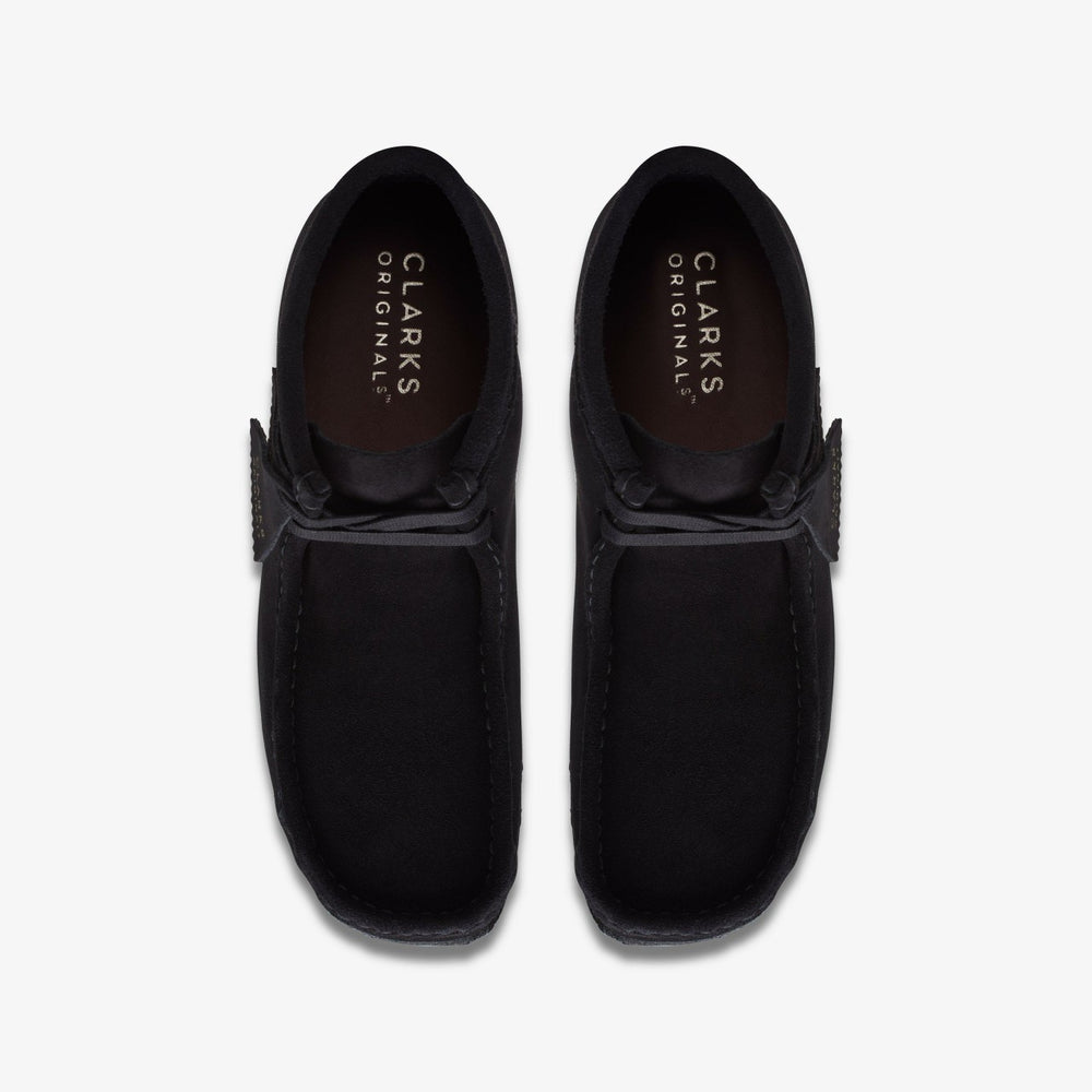 Wallabee Boot Black Suede | Clarks for sale - Men
