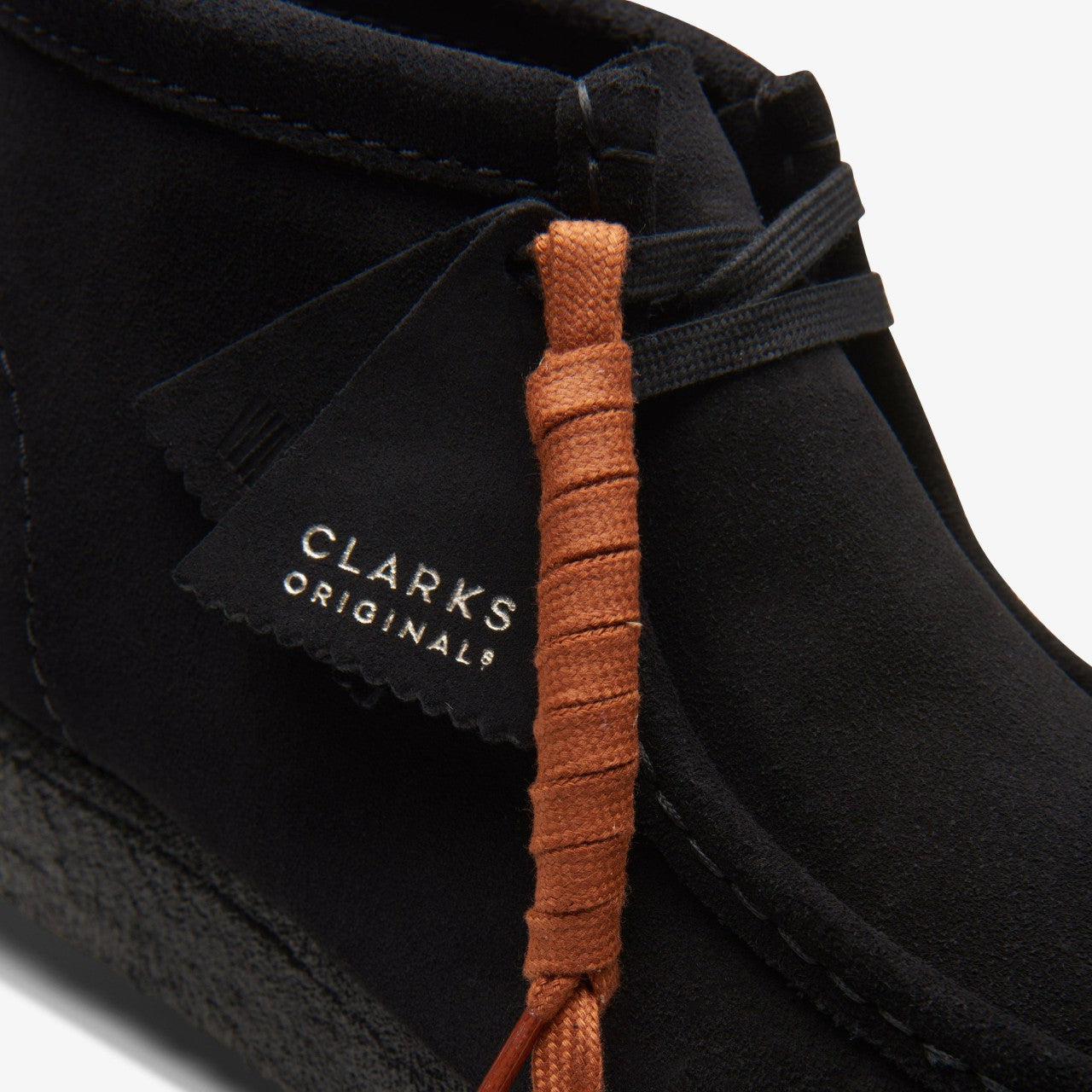 Wallabee Boot Black Suede | Clarks for sale - Men