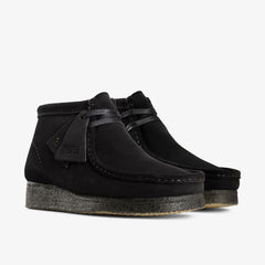 Wallabee Boot Black Suede | Clarks online - Women