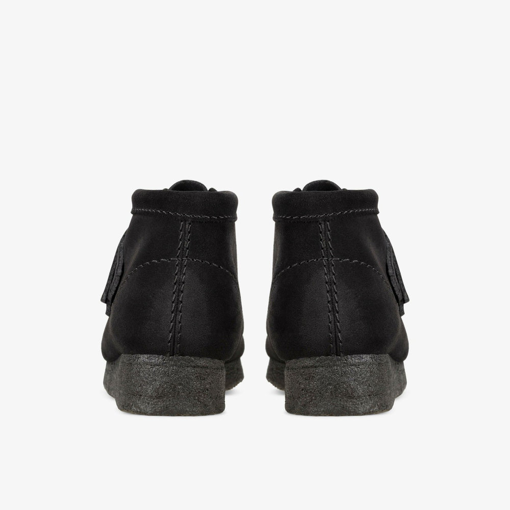 Wallabee Boot Black Suede | Clarks online - Women