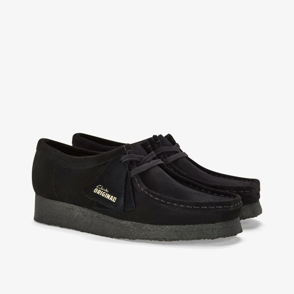 Wallabee Black Suede | Clarks outlet - Women