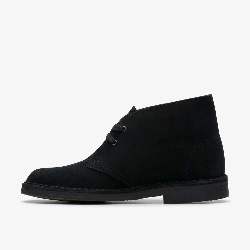 Desert Boot Black Suede | Clarks for sale - Women