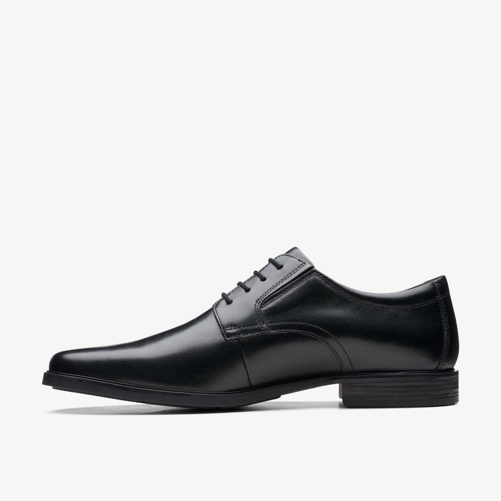 Howard Walk Black Leather | Clarks Sale - Men