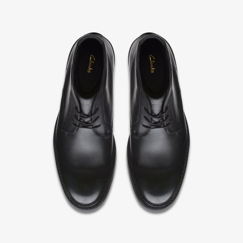 Atticus LT Hi GORE-TEX Black Leather | Clarks for sale - Men