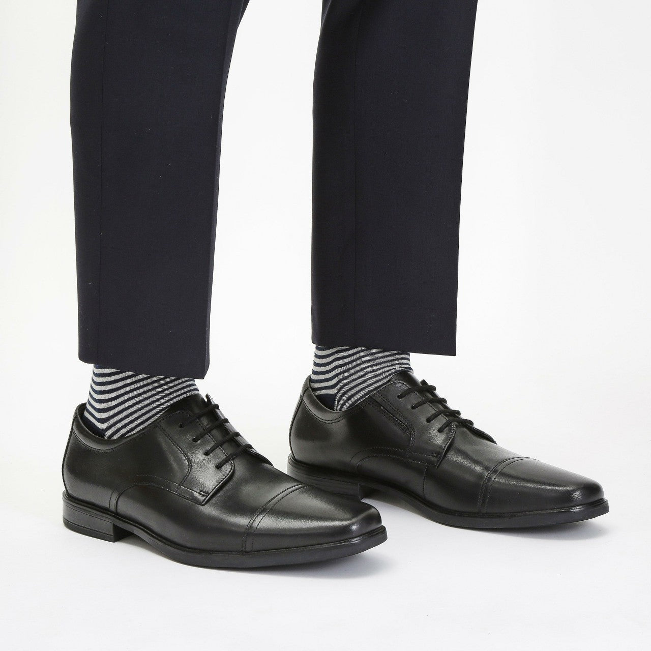 Howard Cap Black Leather | Clarks Sale - Men
