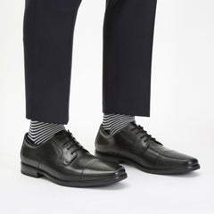 Howard Cap Black Leather | Clarks Sale - Men