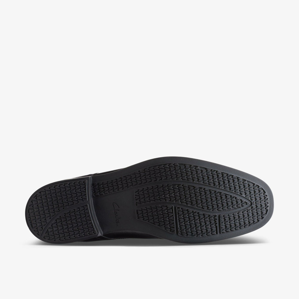 Howard Cap Black Leather | Clarks Sale - Men